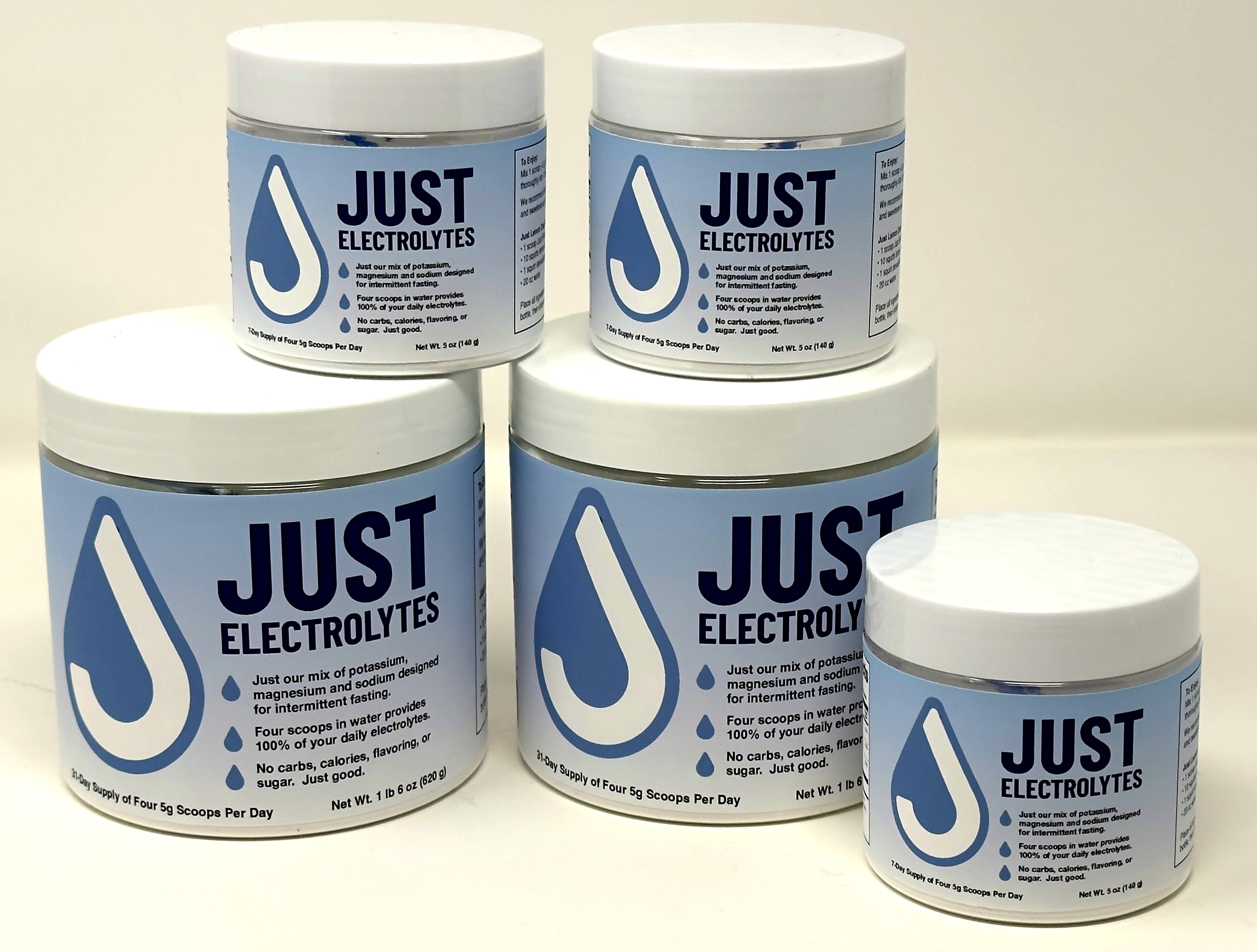 Just Electrolytes Jars